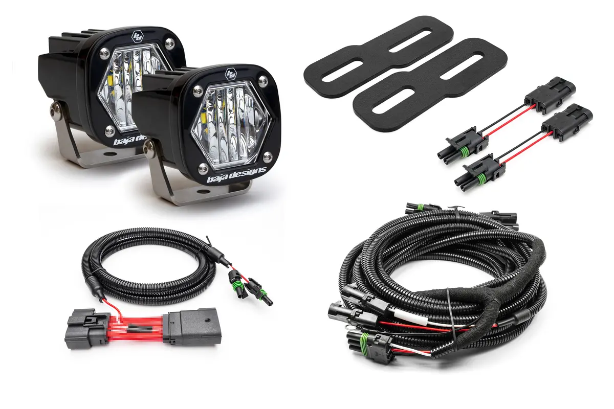 Baja Designs S1 Rear Reverse Light Kit for 2019–2026 Chevy Silverado & GMC 1500 (and 2020–2025 2500/3500) – No-Drill Installation