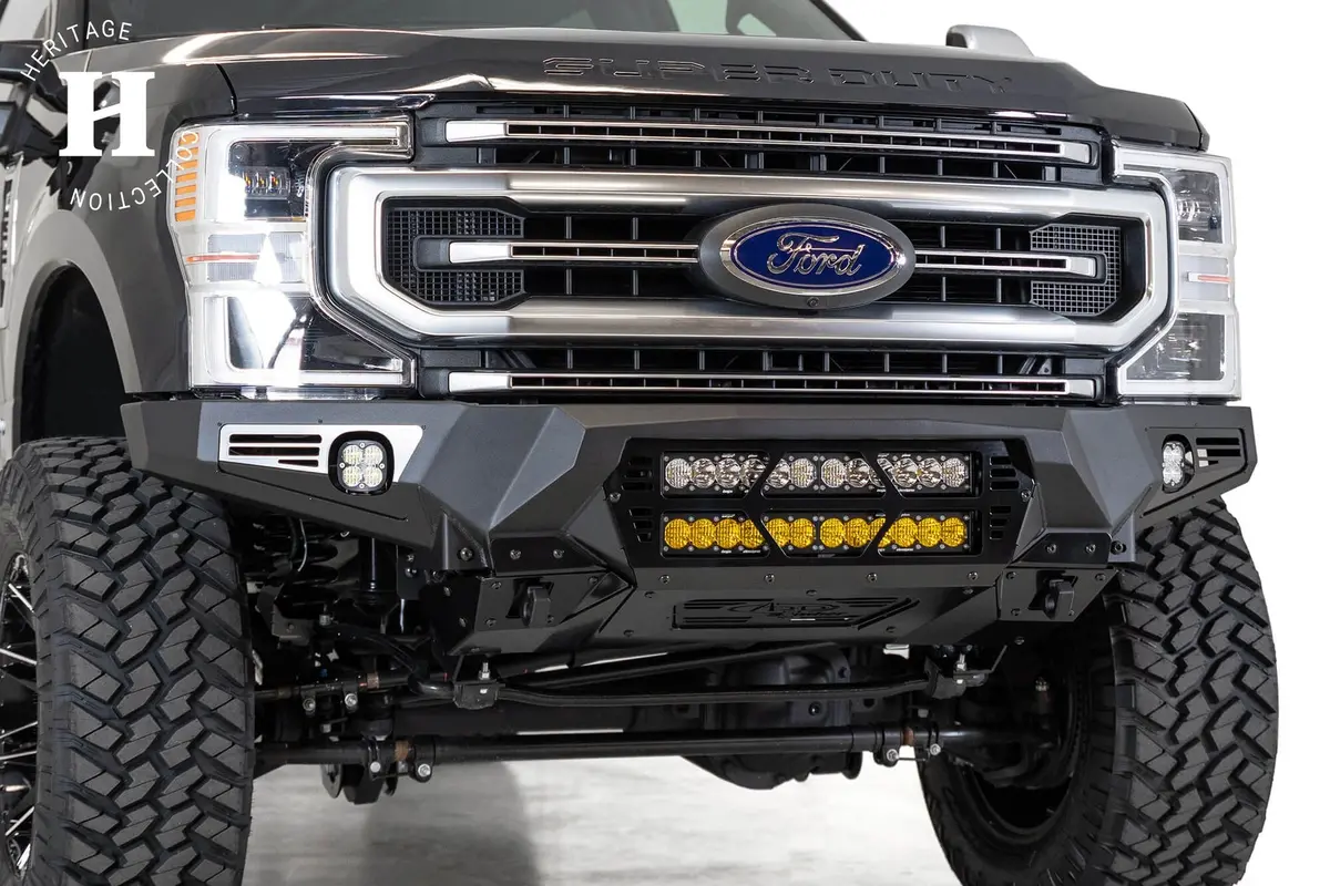 Addictive Desert Designs (Add) | Heritage | 2017 - 2022 Ford Super Duty Bomber Front Bumper - F160012140103 1