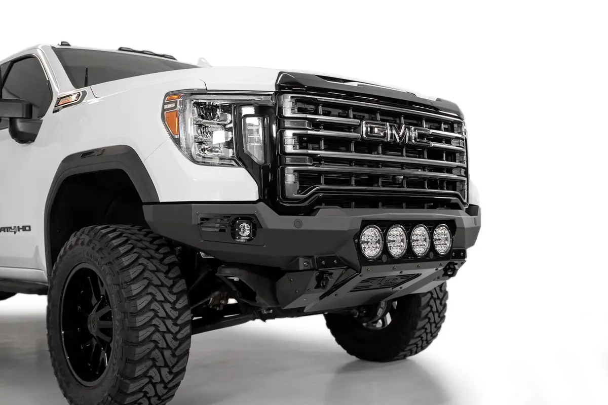 Addictive Desert Designs 2020-2023 Gmc Sierra 2500/3500 Bomber Front Bumper 1