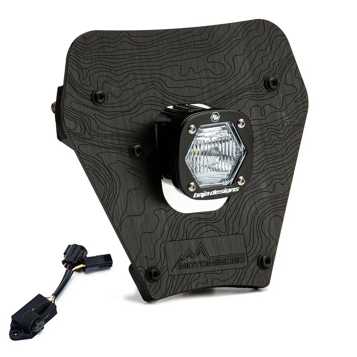 Baja Designs - Ktm S1 (Dc) Led Headlight Kit W Dimmer - 2024-2025 Ktm Exc-F, Xcf-W, Xc-W 1