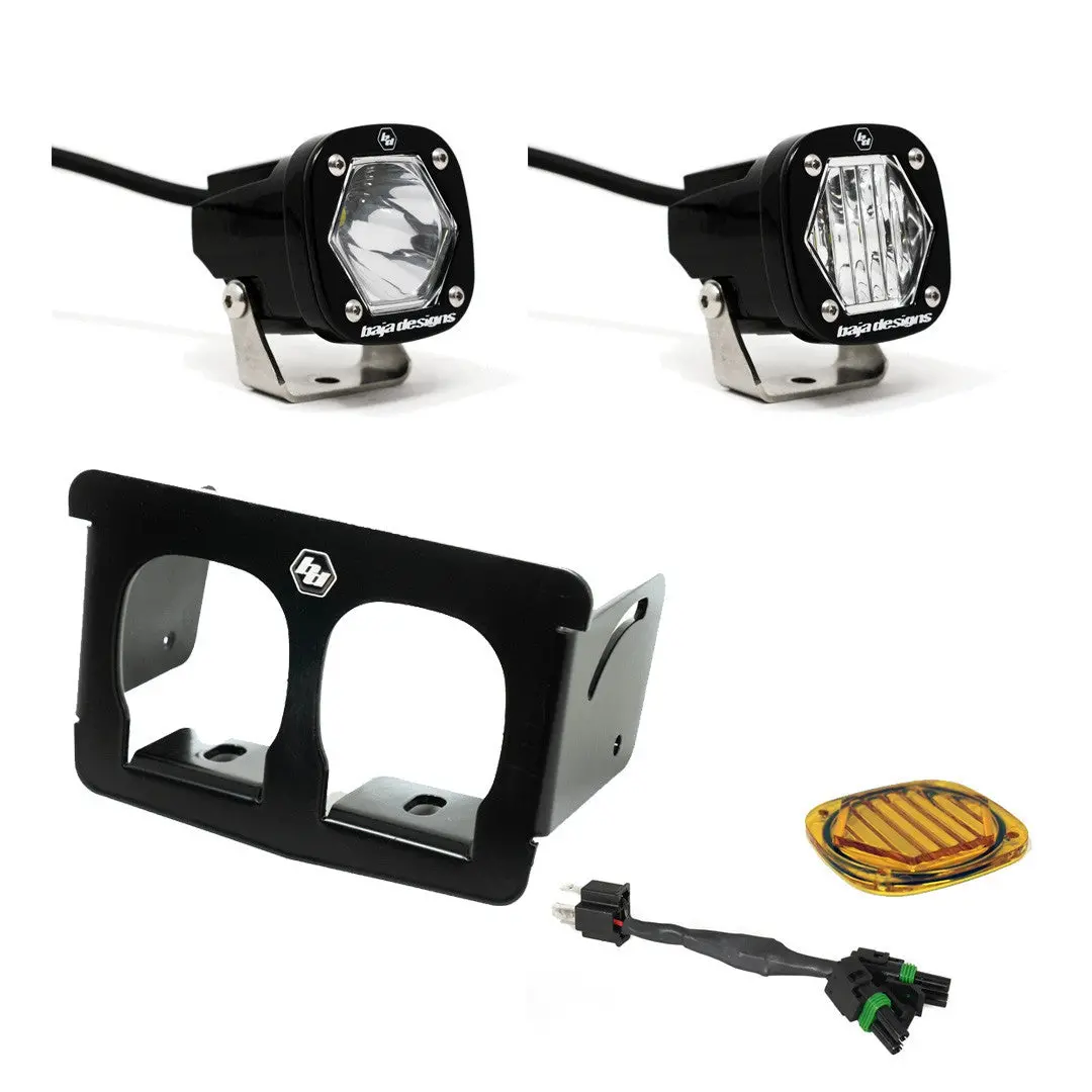 Suzuki, Drz400ssm, Dr650serres Dual S1 Headlight Kit - Baja Designs 1