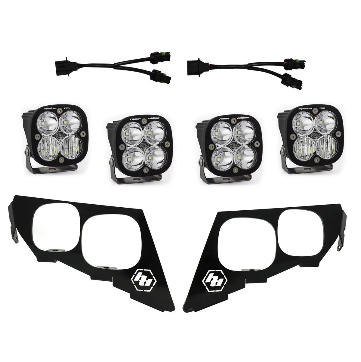 18-21 Textron/Arctic Wild/Cat Squadron Unlimited/Pro/Sport Headlight Kit - Baja Designs 1