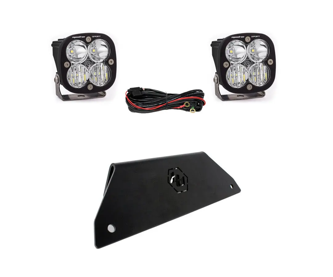 20-24 Polaris Rzr Pro Xp Squadron Bumper Lower Mount Light Kit - Baja Designs 1