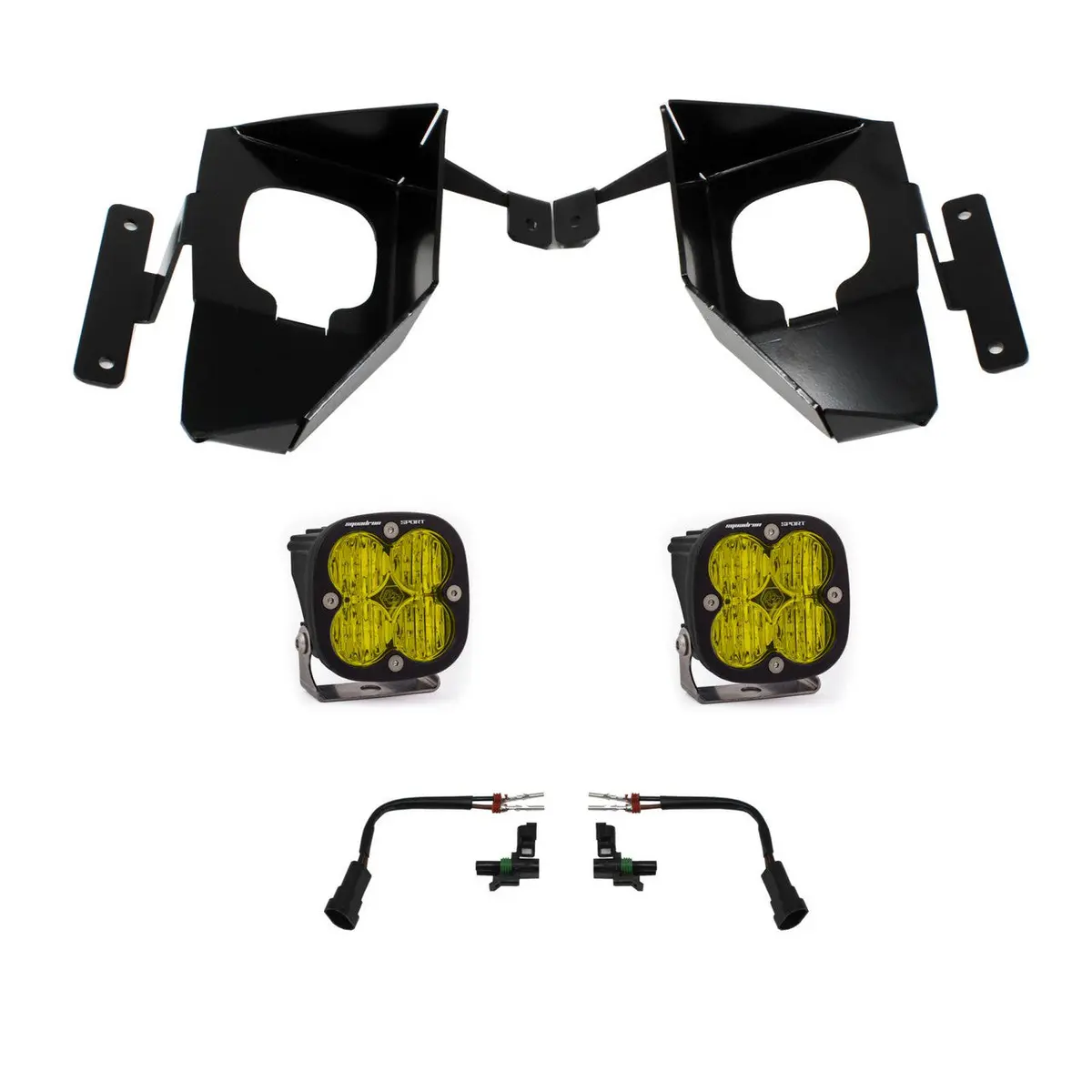 16-18 Chevy Silverado 1500 Squadron Sport/Sae Fog Pocket Light Kit 2
