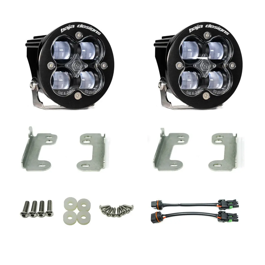Baja Designs Squadron-R Sae Led Light Kit - Fits Jeep Wrangler Jk (Set) 1