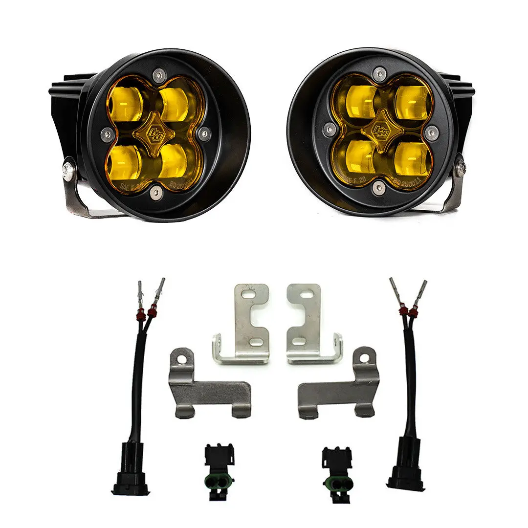 10-24 Toyota Squadron-R Sae Fog Pocket Light Kit - Toyota 2010-24 4Runner; 2012-23 Tacoma; 2014-21 Tundra 2