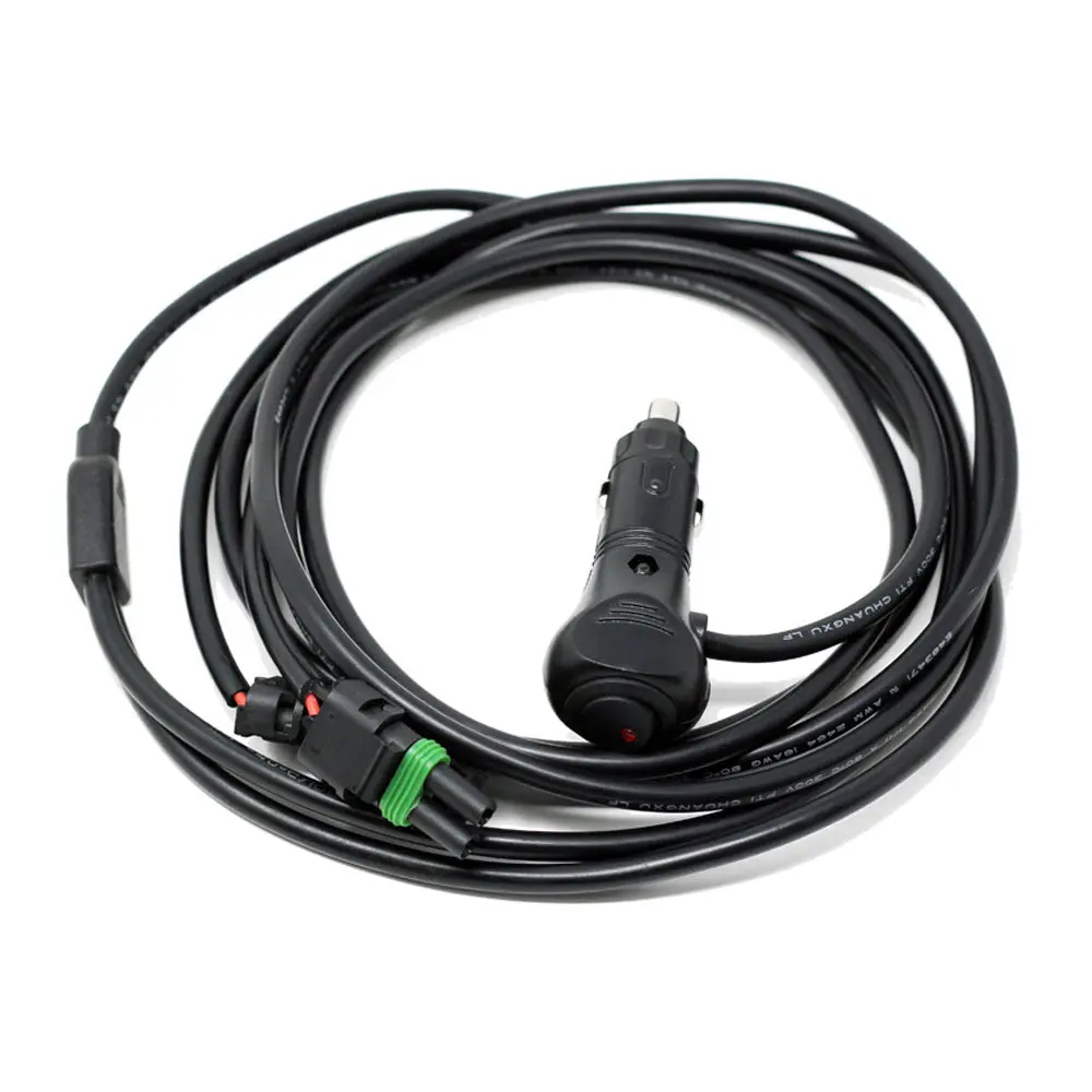 10 Ft. Wire Harness W/12V Cigarette Plug-2 Light Max 85 Watts - Universal 1