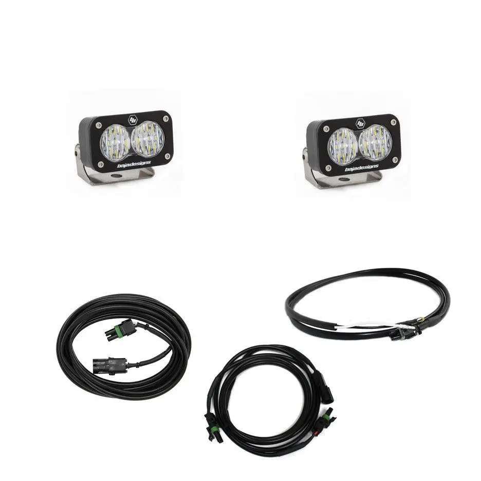 18-24 Jeep Jl S2 Sport Dual Reverse Light Kit - Jeep 2018-24 Wrangler Jl; Oe Rubicon, Sahara Bumper 2