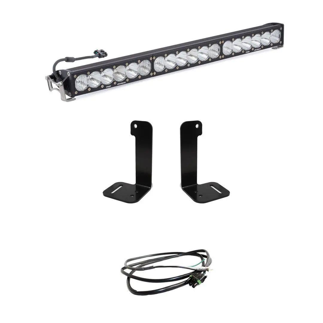 18-24 Jeep Jl/Jt Onx6+ 30 Inch Bumper Light Kit - Jeep 2020-24 Gladiator; 2018-24 Wrangler Jl; Oe Plastic Bumper 2