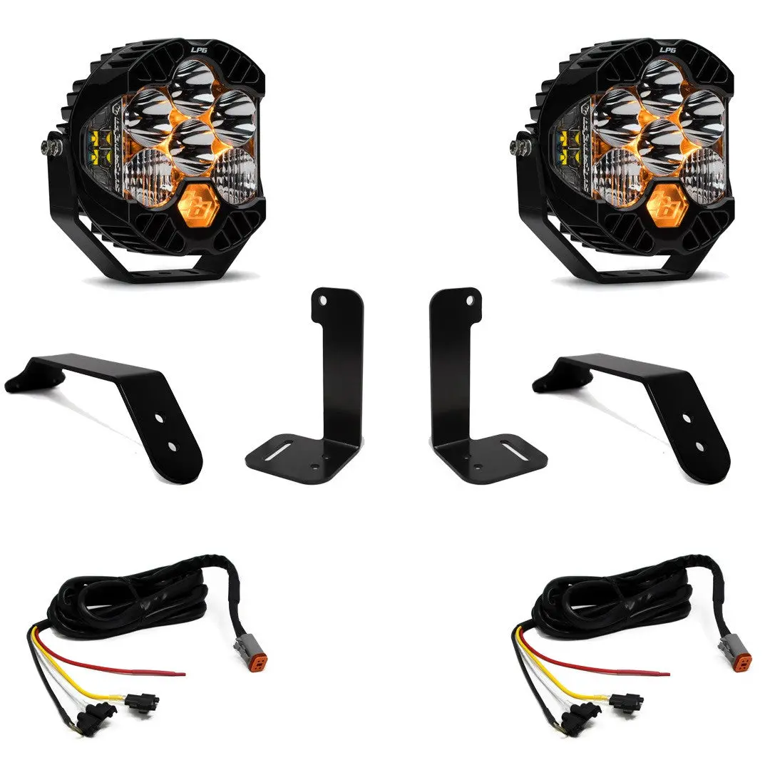 Jeep Jl/Jt Pro Bumper Light Kit - Jeep 2020-24 Gladiator; 2018-24 Wrangler Jl; Note: W/ Oe Plastic Bumper 1