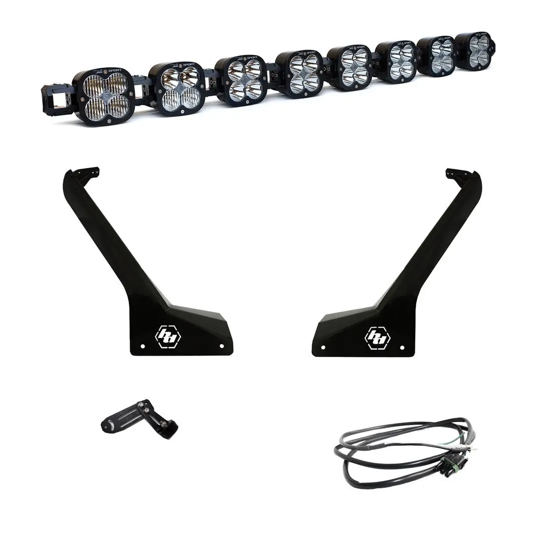 18-24 Jeep Jljt 8Xl Linkable Roof Mount Light Kit - Jeep 2020-24 Gladiator; 2018-24 Wrangler Jl; Note Exc. Rubicon 392, Mojave, 4Xe 2