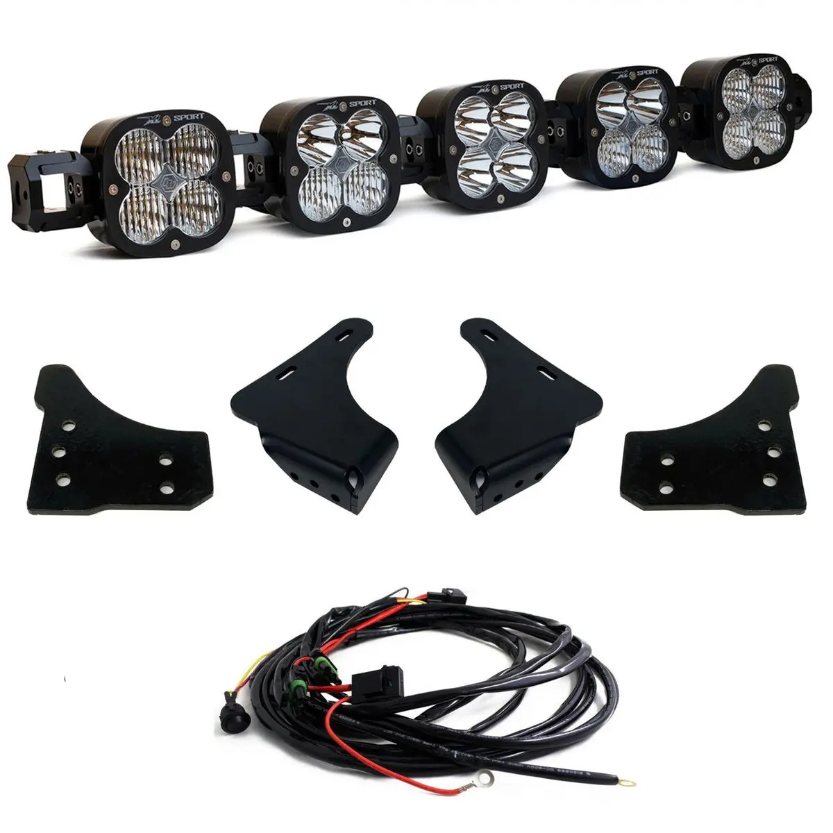 2021-23 Ford F-150 Xl Sport Linkable Bumper Light Kit - Baja Designs 1