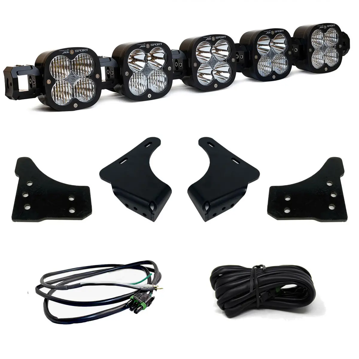 2021-23 Ford F-150 Xl Sport Linkable Bumper Light Kit - Baja Designs 2