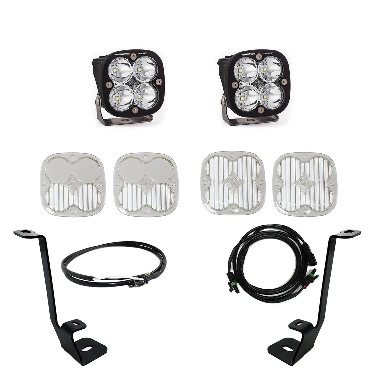 21-22 Ford F-150 Squadron Sport Or Pro A-Pillar Light Kit - Baja Designs 2