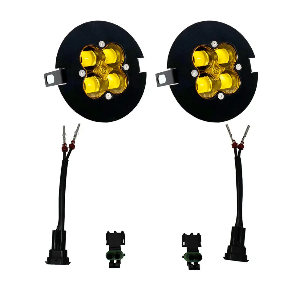 05-14 Ford/Toyota Squadron Sae Fog Pocket Light Kit - Ford 2006-14 F-150; Toyota 2005-11 Tacoma; 2007-13 Tundra 2