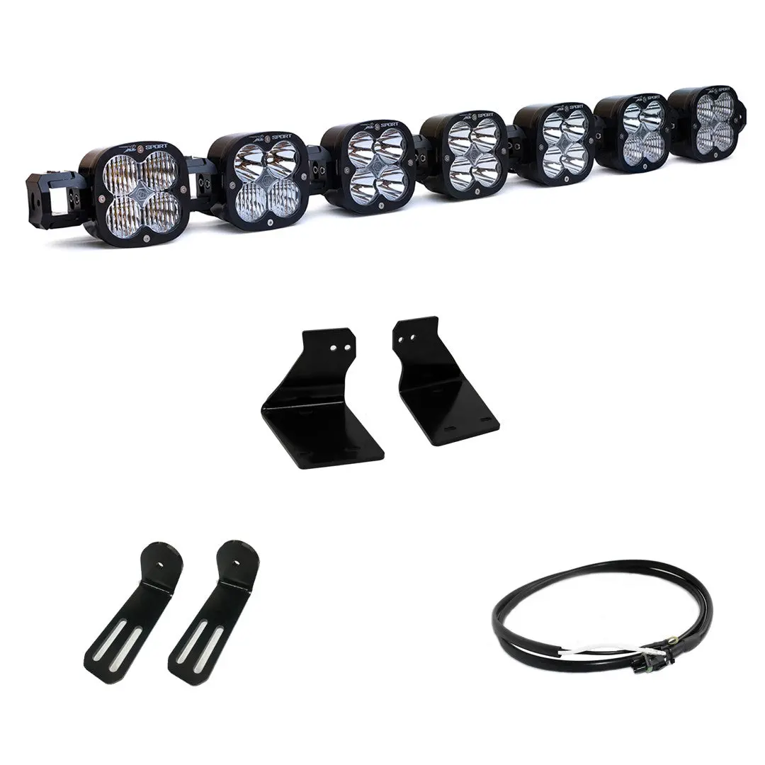 20-22 Ford 7 Xl Linkable Bumper Light Kit - 2020-22 F-250; 2020-22 F-350 2