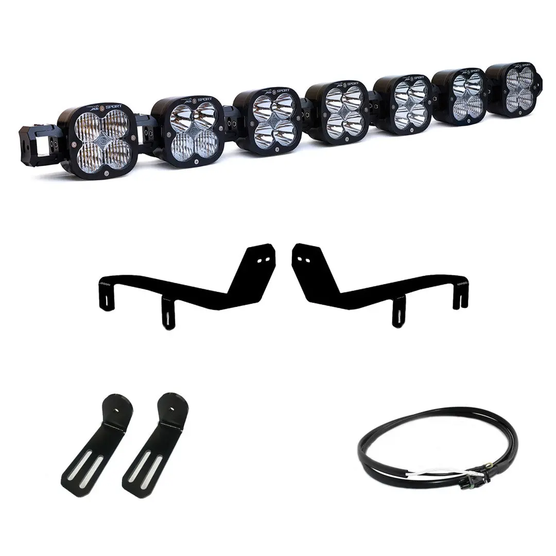 17-19 Ford Super Duty F-250/350 Xl Linkable Bumper Light Kit - Baja Designs 1