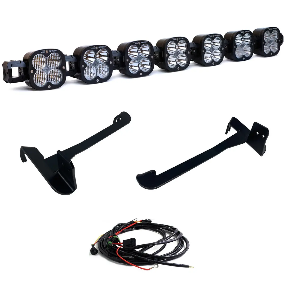 19-24 Ram Xl Linkable Bumper Light Kit - Baja Designs 1