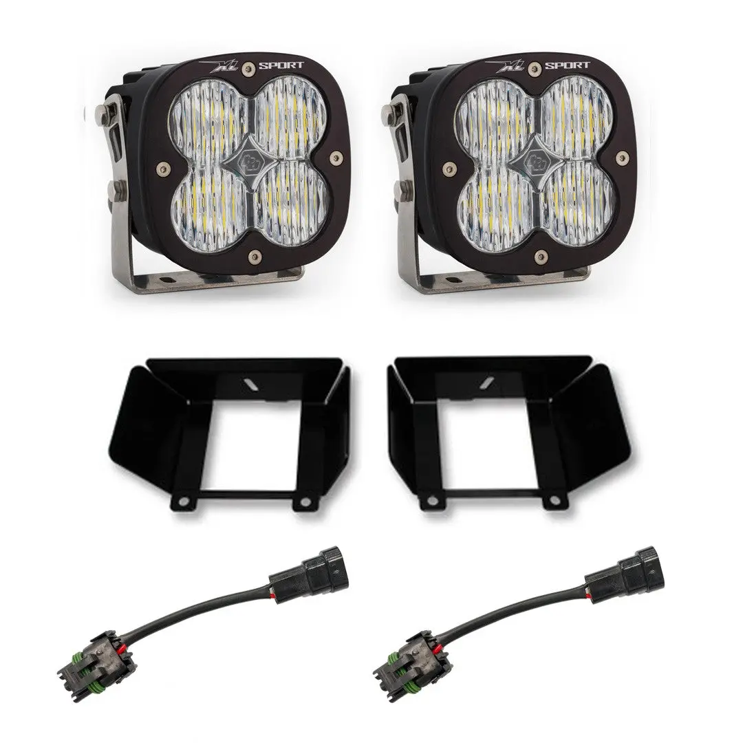 15-17 Ford F-150 Xl Sport/Pro Fog Pocket Kit - Baja Designs 1