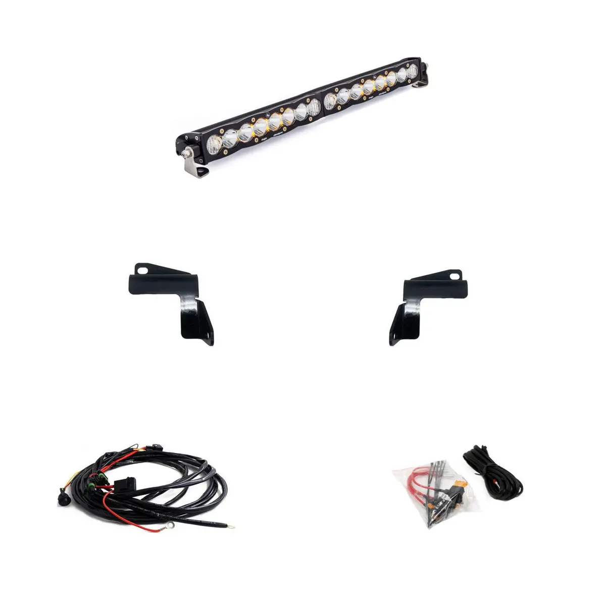20-22 Gmc S8 20 Inch Bumper Light Bar Kit - Gmc 2020-22 Sierra 2500Hd/3500Hd 1