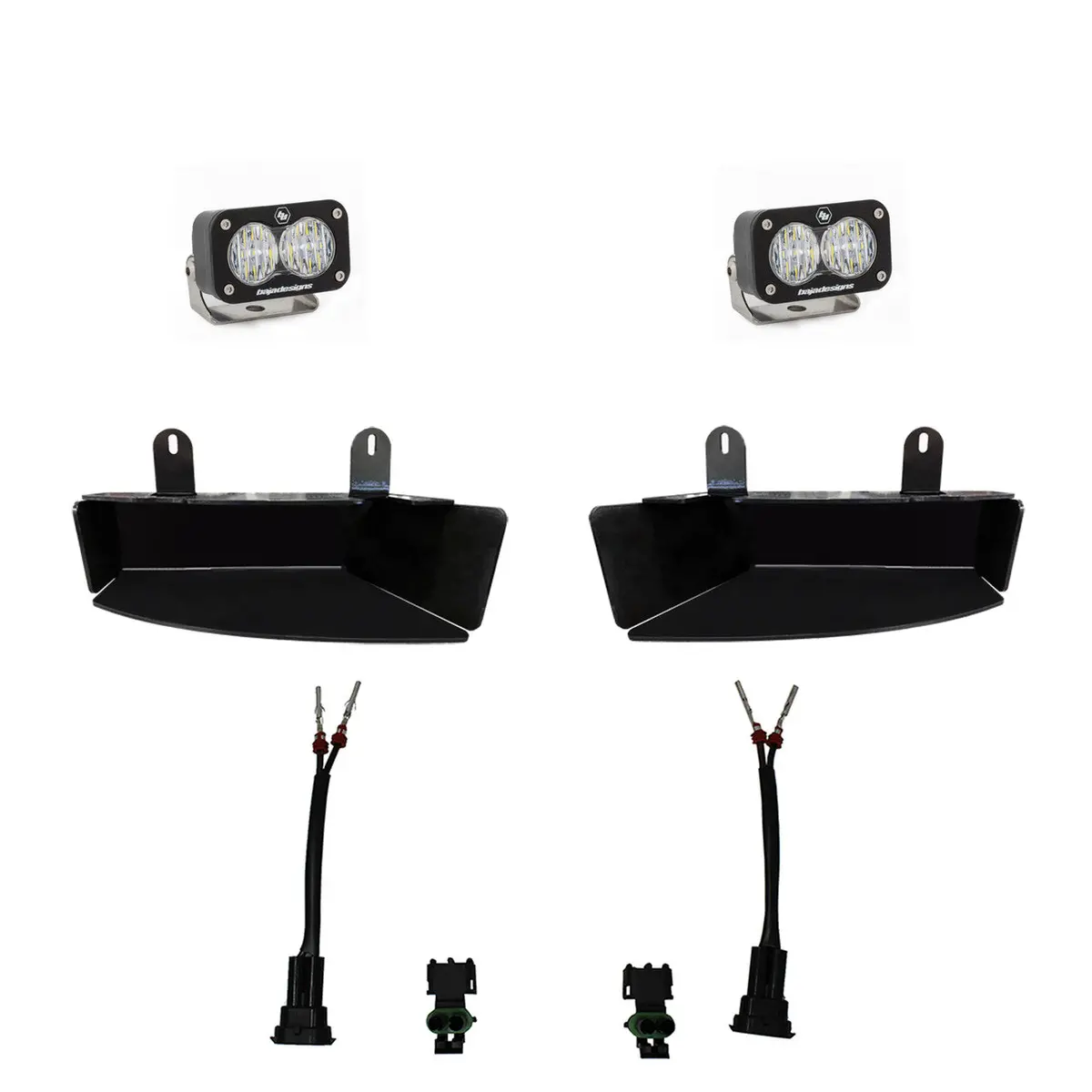 19-24 Dodge Ram S2 Sport Fog Pocket Light Kit - Ram 2019-24 25003500 1