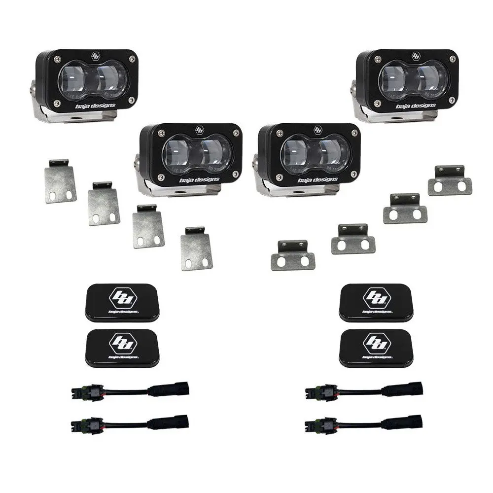 Baja Designs S2 Sae Fog Pocket Kit Fits 21-On Ford, Raptor 1