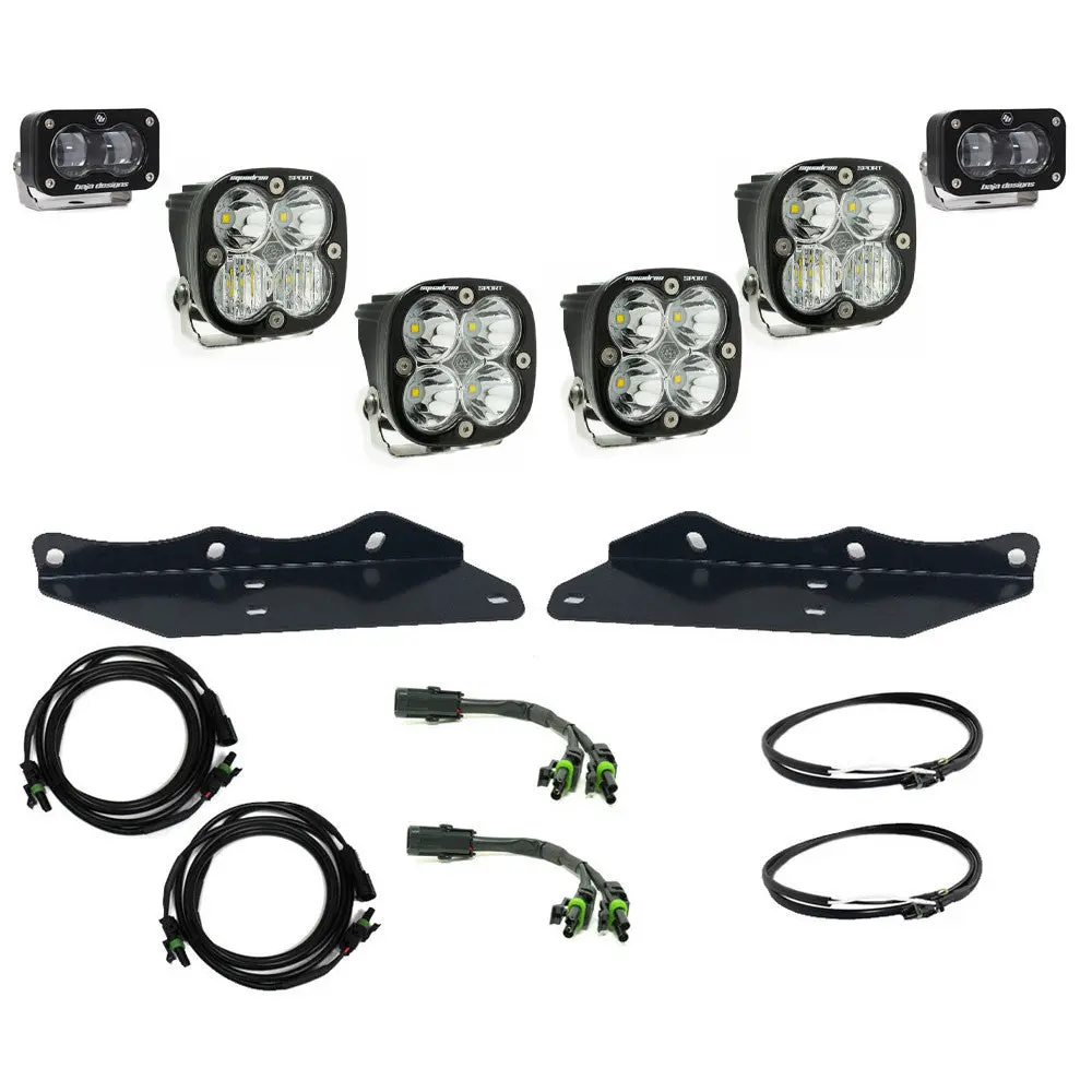 Baja Designs 2017-2020 Ford Raptor Squadron/S2 Sae “Sportsman” Fog Pocket Light Kit 1