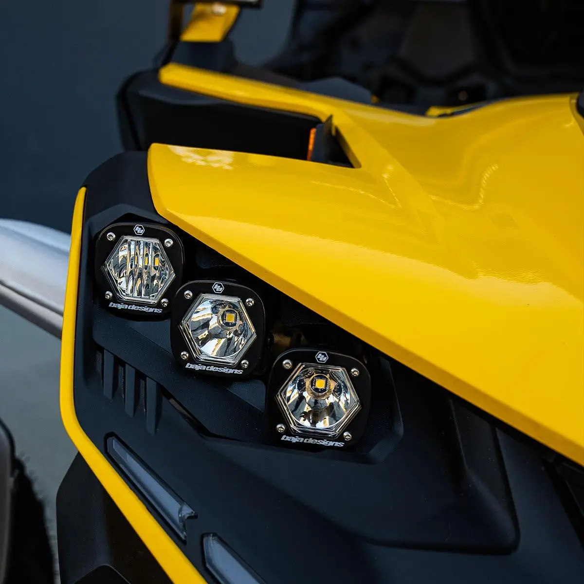 2024 Can-Am Maverick R Triple S1 "Unlimited" Headlight Kit - Baja Designs 1