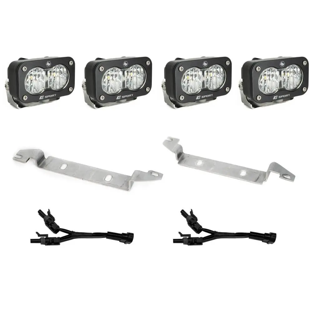 2024 Toyota Tacoma S2 Sport/Sae Dual Fog Pocket Light Kit 1