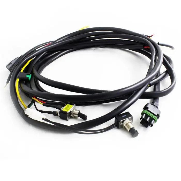 Onx6/Xl Hi-Power W/Mode Switch 2-Light Max (355 Watts) Baja Designs Wiring Harness - Universal 1