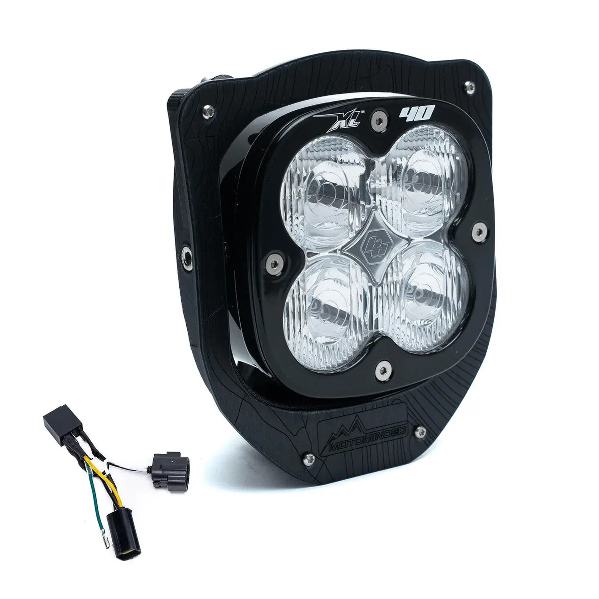 Xl40 (D/C) Led Headlight Kit W/ Hi-Low Harness - Husqvarna Fe-S ('24-25) 1