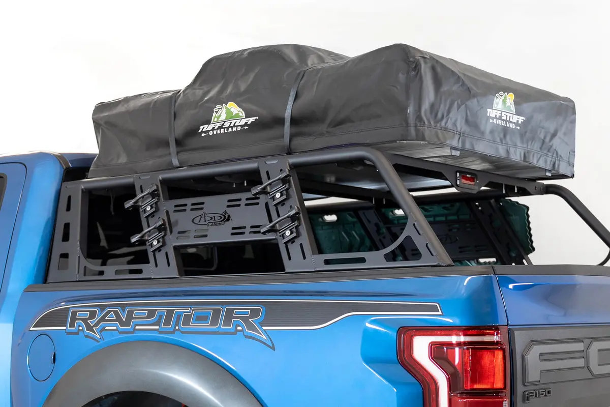 Addictive Desert Designs 2017-2023 Ford F-150/Raptor Add-Lander Overland Rack - C118822000103 1