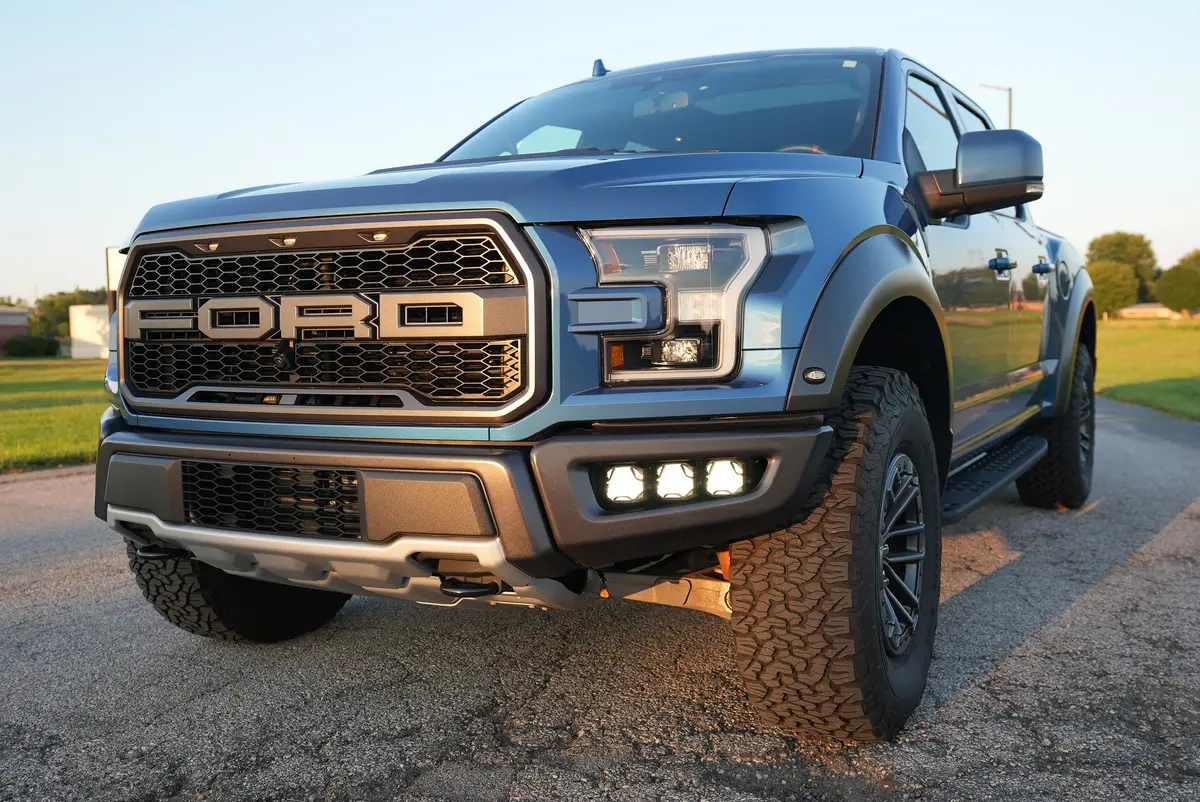 Spv Parts 2017-2020 Ford Raptor Morimoto 4Banger (Ncs & Hxb) Triple Fog Light Kit (With Brackets) 3