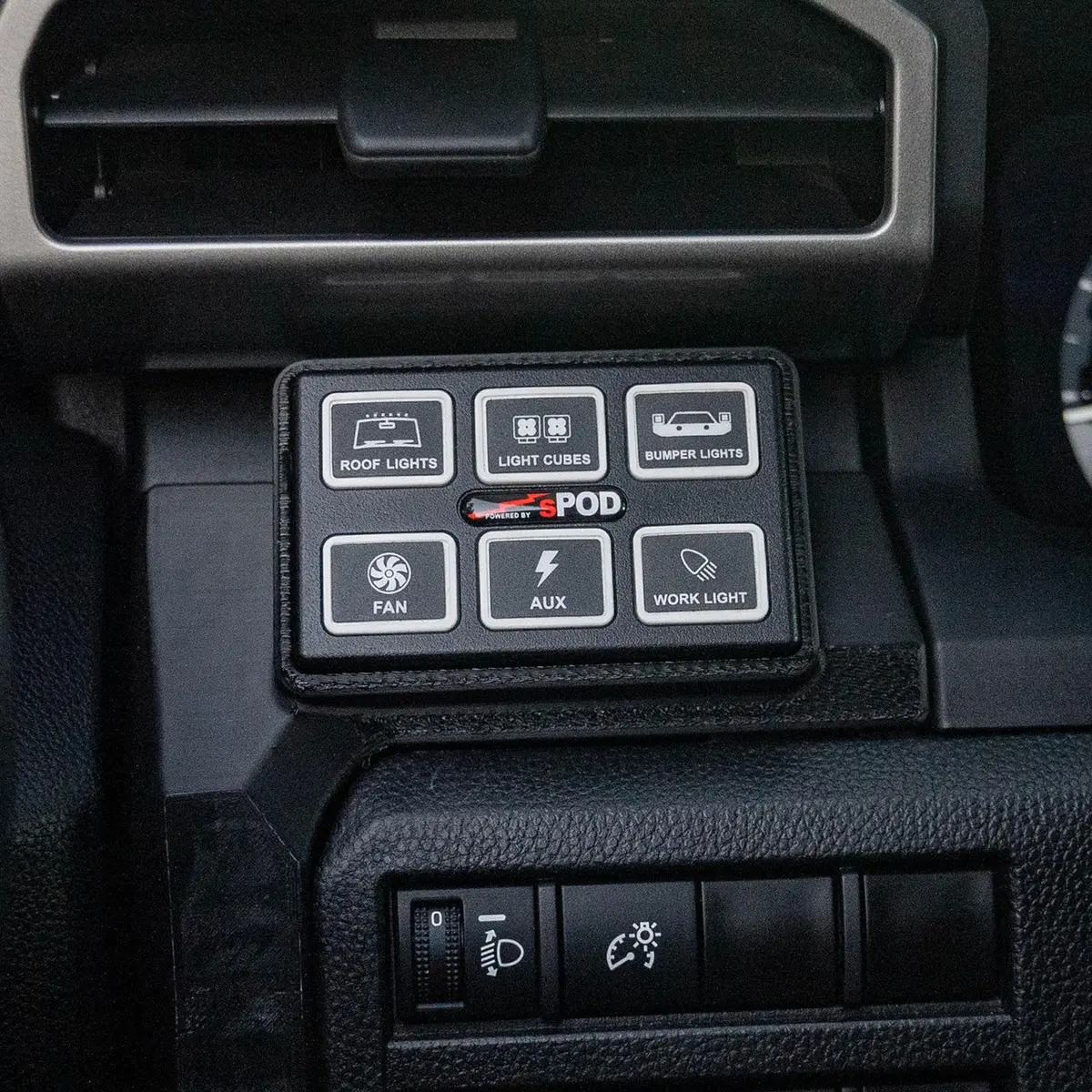 Spod Mini6 Sourcelt Power Management Vehicle Kit - 2024-On Toyota Tacoma 1