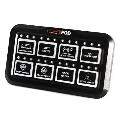 Spod Add-On Hd Switch Panel 8-Circuit Systems - Universal 1