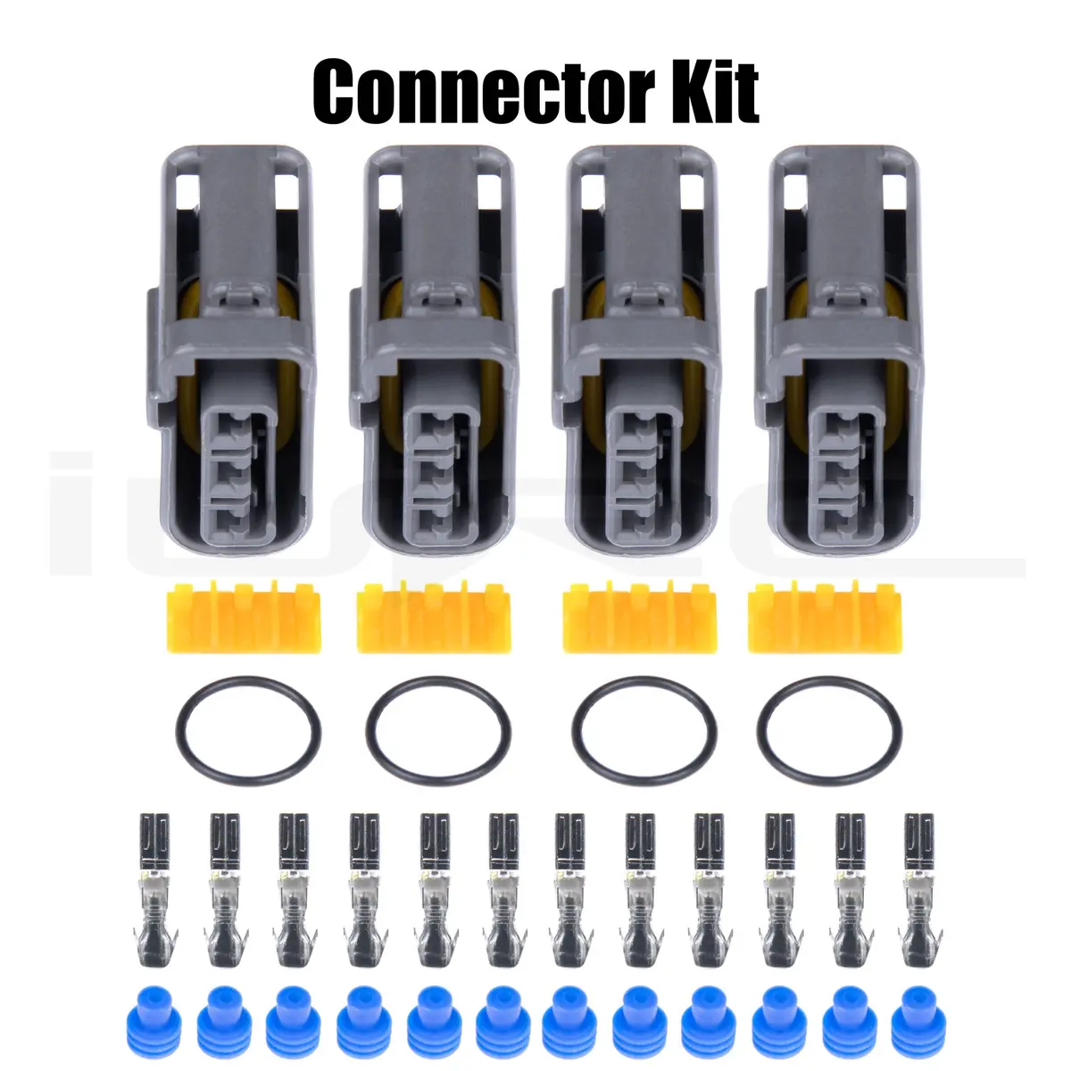 Gray Coil Pack Plug Replacement Package 4