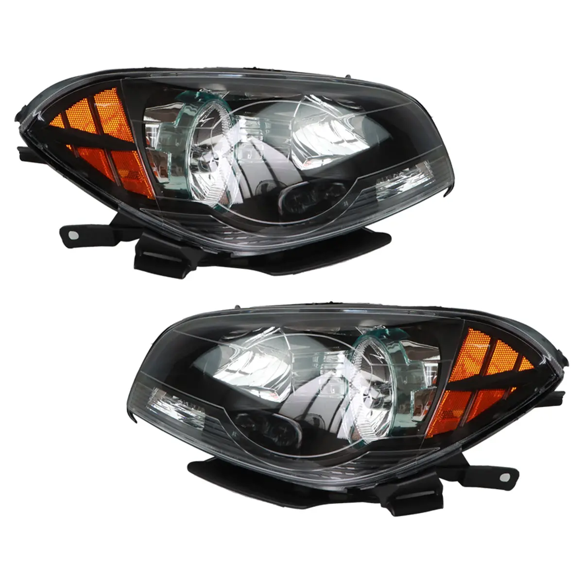 Daysyore 2Pcs Headlight Assembly For 2008 To 2012 Chevy Malibu 1