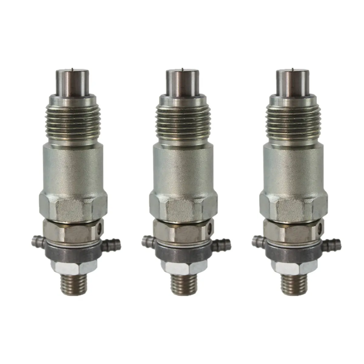 Daysyore 3Pcs Fuel Injector Nozzle Assy15271-53020 70000-65209 For Kubota  D750 D850 D950 D1302 D1402 V1702 V1902 Engine 1