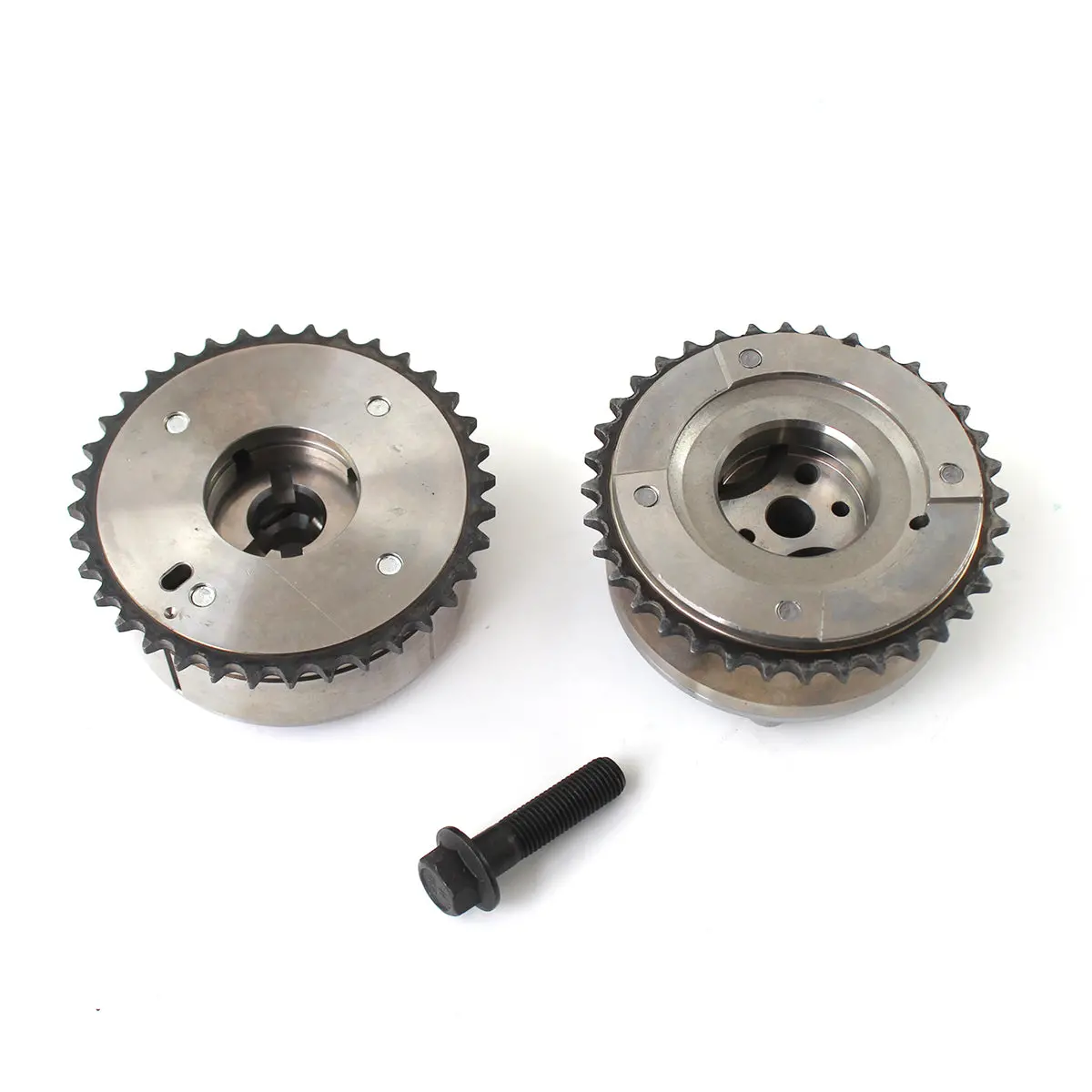 Daysyore Pair Vvt Timing Camshaft Gear 13050-0T010 13070-0T011 For 2009-2015 Toyota Corolla Matrix Prius 1.8L 1Zr 2Zr 1
