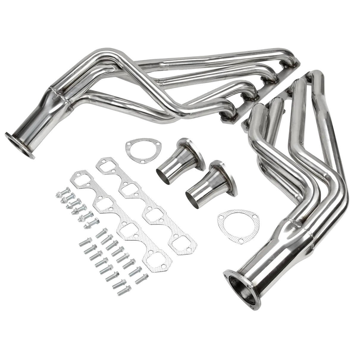 Stainless Steel Shorty Exhaust Manifold Headers For Chevy 396 402 427 454 502 Bbc Camaro Chevelle 1