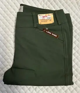 Tailored Sportsman Low Rise Front Zip Trophy Hunter Women's Breeches Clearance 16