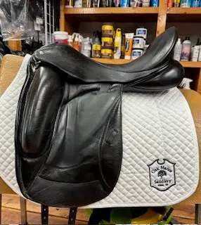 2012 Custom Icon Coda Dressage Saddle - 18" 1