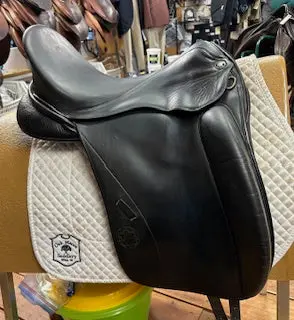 2010 Hennig Sofa Dressage Saddle - 17.5 2