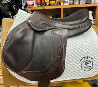 2024 Devoucoux Chiberta Lab Monoflap Jump Saddle - 18" 1