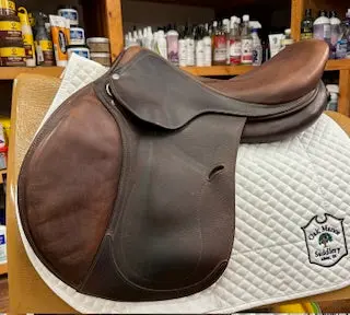 2014 Antares Confort Jump Saddle - 17.5" 1