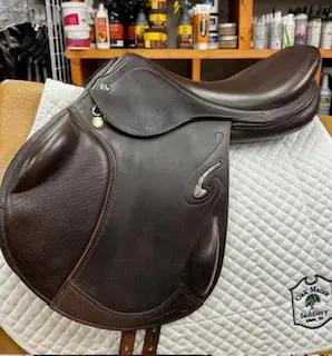 2021 Prestige Passion K Monoflap Jump Saddle - 17" 1