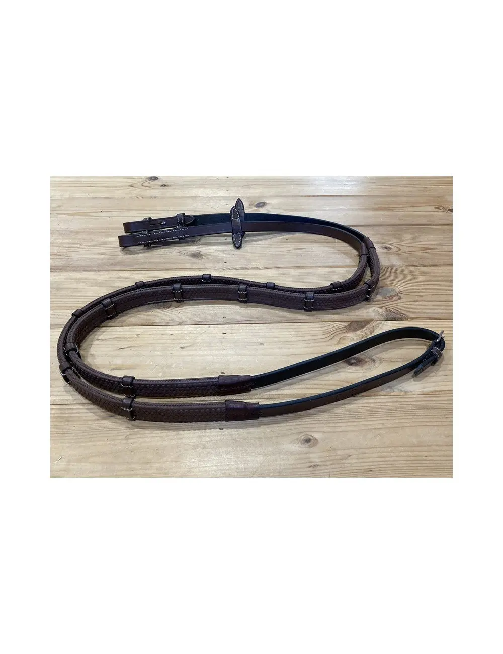 Jump' In Rubber Reins With Stops 1