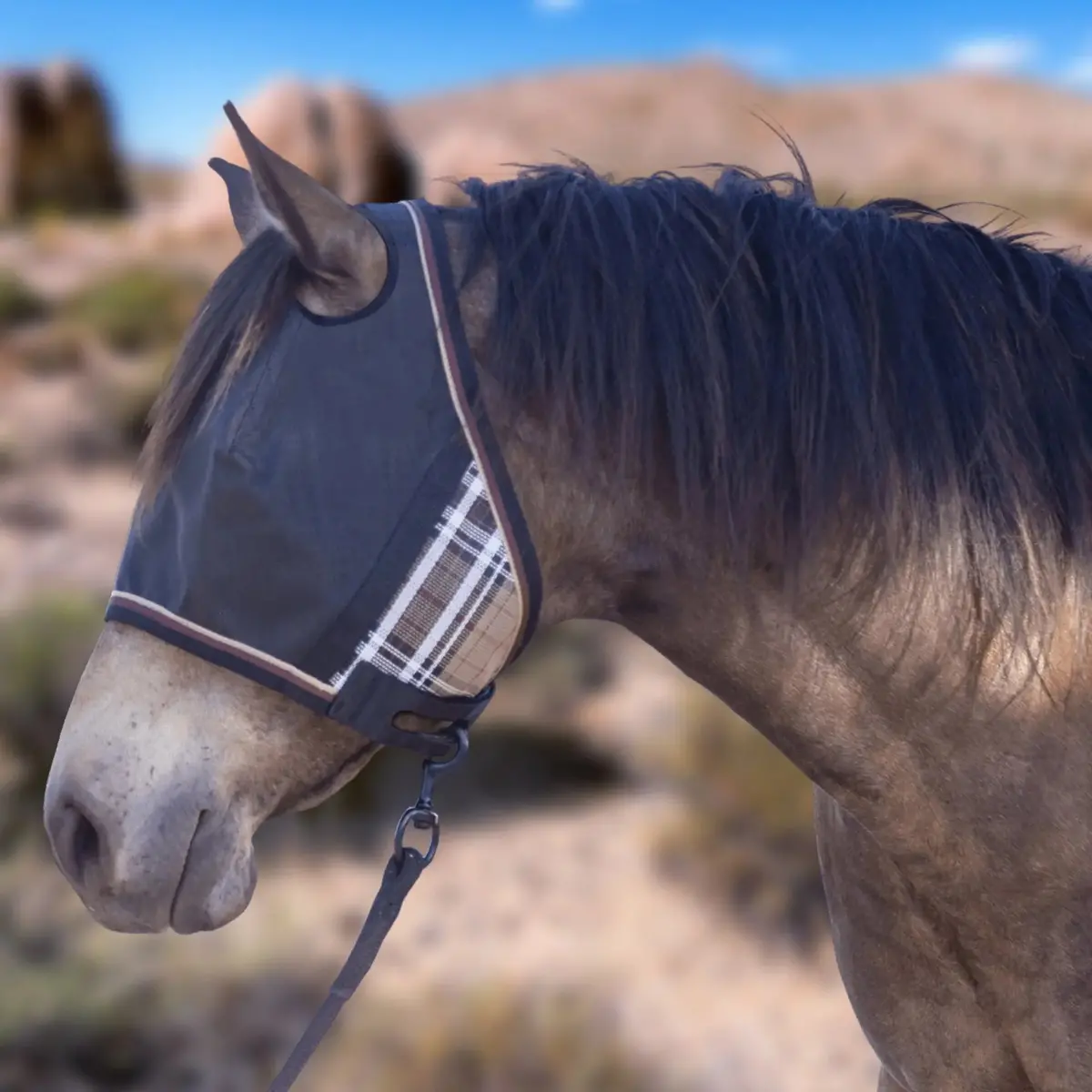Uviator Catchmask Fly Mask With 90% Uv Protection 1