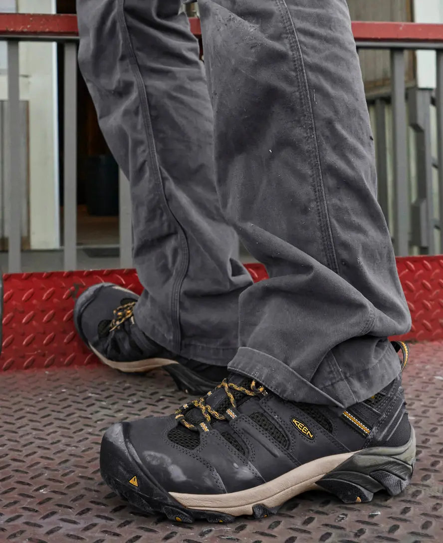 Men's Lansing Mid Waterproof (Steel Toe) | Cascade Brown/Brindle 8