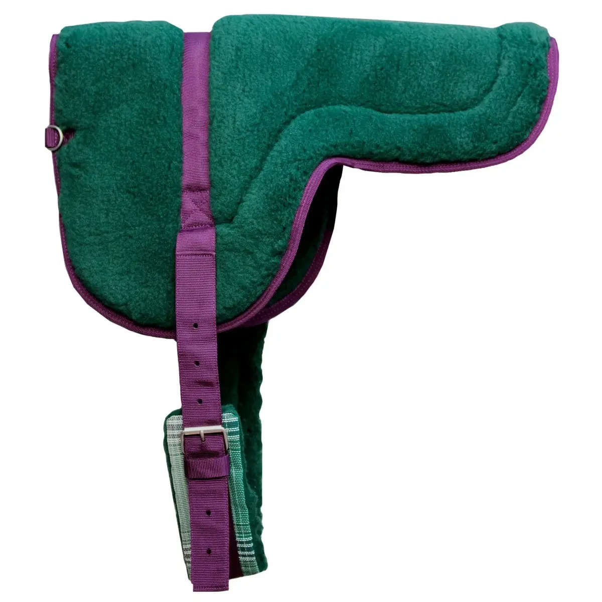 Plush Fleece Bareback Pad - Comfort For Horse & Human 4